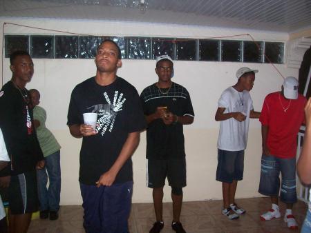 Moi ek les gars vakans 2008 anniv de mon frere Poly !!!!!